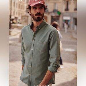 Men’s Sezane Charlie Oxford Shirt